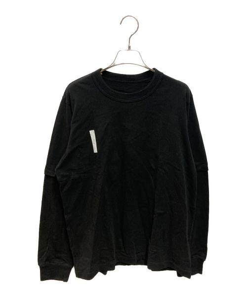 sacai（サカイ）sacai (サカイ) I Get LIFTED L/S T-Shirt 22-0355S ブラック サイズ:3の古着・服飾アイテム