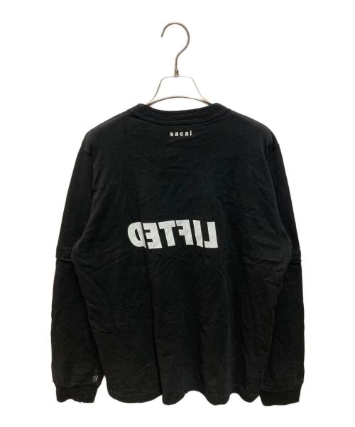 sacai（サカイ）sacai (サカイ) I Get LIFTED L/S T-Shirt 22-0355S ブラック サイズ:3の古着・服飾アイテム
