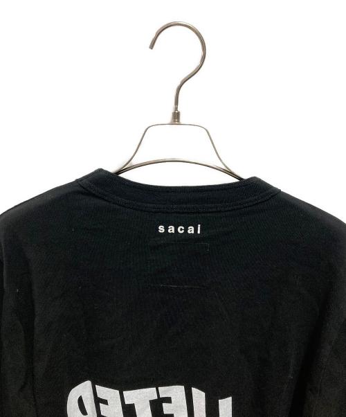 sacai（サカイ）sacai (サカイ) I Get LIFTED L/S T-Shirt 22-0355S ブラック サイズ:3の古着・服飾アイテム