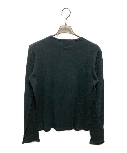 RAF SIMONS（ラフシモンズ）RAF SIMONS (ラフシモンズ) 99AW Disorder Incubation Isolation期 リブカットソー ブラック サイズ:50の古着・服飾アイテム