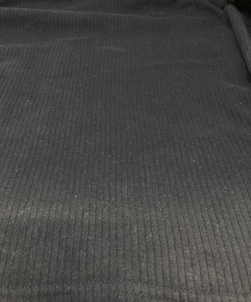 RAF SIMONS（ラフシモンズ）RAF SIMONS (ラフシモンズ) 99AW Disorder Incubation Isolation期 リブカットソー ブラック サイズ:50の古着・服飾アイテム