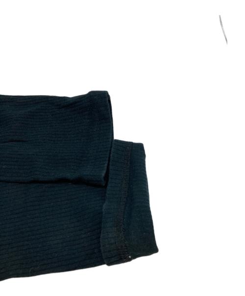 RAF SIMONS（ラフシモンズ）RAF SIMONS (ラフシモンズ) 99AW Disorder Incubation Isolation期 リブカットソー ブラック サイズ:50の古着・服飾アイテム