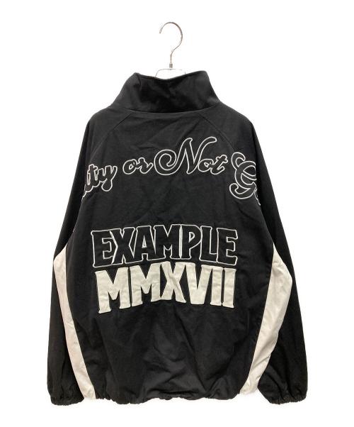 EXAMPLE（エグザンプル）EXAMPLE (エグザンプル) HEAVY CANVAS TRACK JACKET トラックジャケット ブラック サイズ:サイズ詳細参照の古着・服飾アイテム