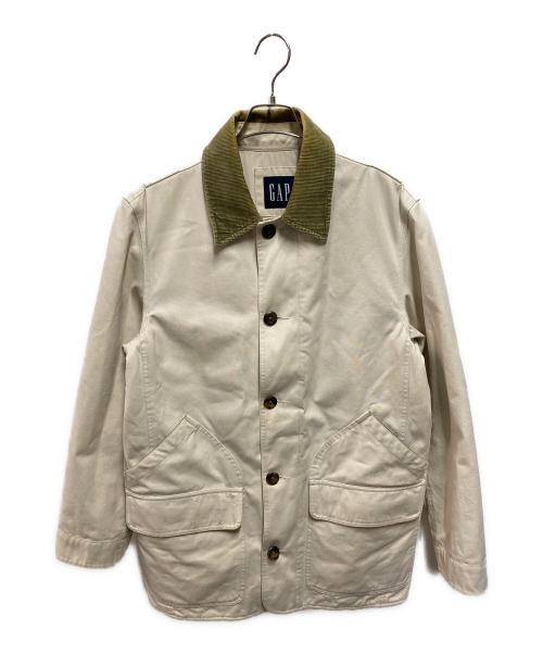 OLD GAP（オールドギャップ）OLD GAP (オールドギャップ) 襟コーデュロイハンティングジャケット ベージュ サイズ:Ｓの古着・服飾アイテム