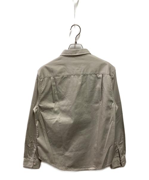 stussy（ステューシー）stussy (ステューシー) ワッペンワークシャツ ベージュ サイズ:Ｓの古着・服飾アイテム