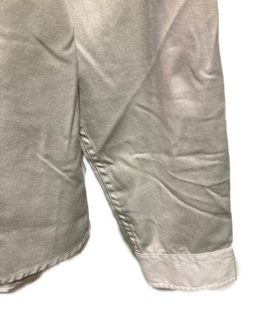 stussy（ステューシー）stussy (ステューシー) ワッペンワークシャツ ベージュ サイズ:Ｓの古着・服飾アイテム