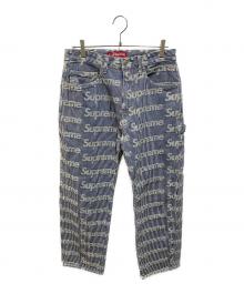 SUPREME（シュプリーム）の古着「24SS Denim Painter Pant Stripe」｜インディゴ