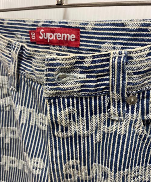 SUPREME（シュプリーム）SUPREME (シュプリーム) 24SS Denim Painter Pant Stripe インディゴ サイズ:30の古着・服飾アイテム
