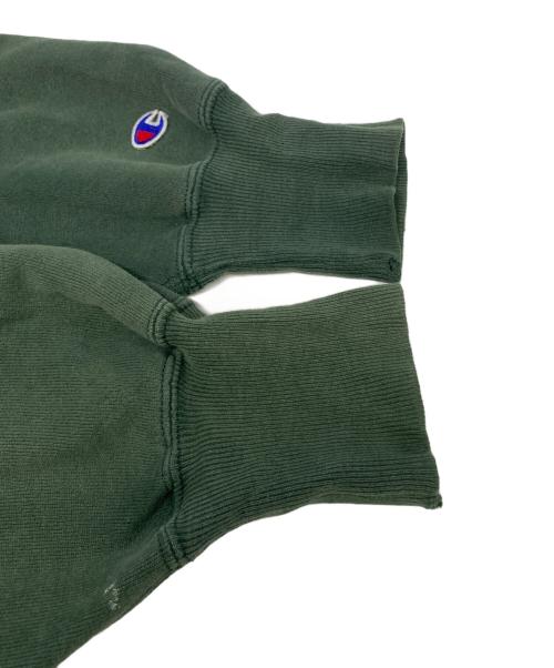 Champion REVERSE WEAVE（チャンピオン リバース ウィーブ）Champion REVERSE WEAVE (チャンピオン リバース ウィーブ) 90's カレッジスウェット グリーン サイズ:Ｍの古着・服飾アイテム