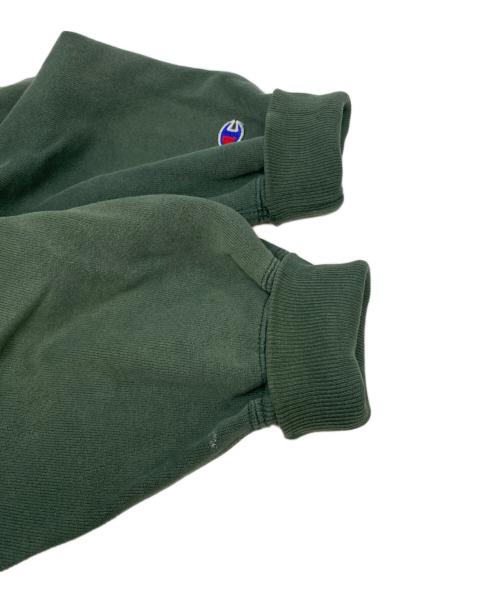 Champion REVERSE WEAVE（チャンピオン リバース ウィーブ）Champion REVERSE WEAVE (チャンピオン リバース ウィーブ) 90's カレッジスウェット グリーン サイズ:Ｍの古着・服飾アイテム