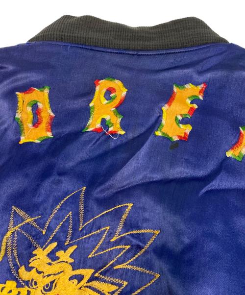 USED（ユーズド）USED (ユーズド) KOREA Souvenir Jacket スーベニアジャケット スカジャン ブルー サイズ:サイズ詳細参照の古着・服飾アイテム
