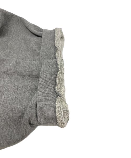 KAPITAL（キャピタル）KAPITAL (キャピタル) スマイリーエルボーパッチクルーネックスウェット グレー サイズ:2の古着・服飾アイテム
