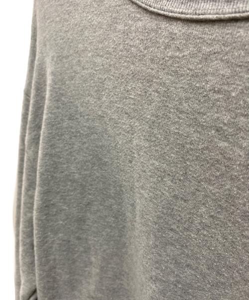 KAPITAL（キャピタル）KAPITAL (キャピタル) スマイリーエルボーパッチクルーネックスウェット グレー サイズ:2の古着・服飾アイテム