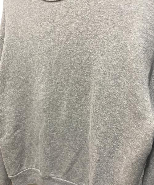 KAPITAL（キャピタル）KAPITAL (キャピタル) スマイリーエルボーパッチクルーネックスウェット グレー サイズ:2の古着・服飾アイテム