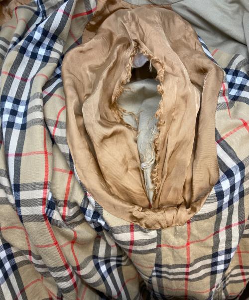 Burberry's（バーバリー）Burberry's (バーバリー) 裏地ノヴァチェックステンカラーコート ベージュ サイズ:サイズ詳細参照の古着・服飾アイテム