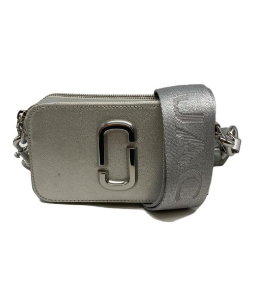MARC JACOBS（マークジェイコブス）MARC JACOBS (マークジェイコブス) スナップショットショルダーバッグ シルバーの古着・服飾アイテム