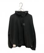 WTAPSダブルタップス）の古着「DEPST SWEATER POLY FORTLESS」｜ブラック