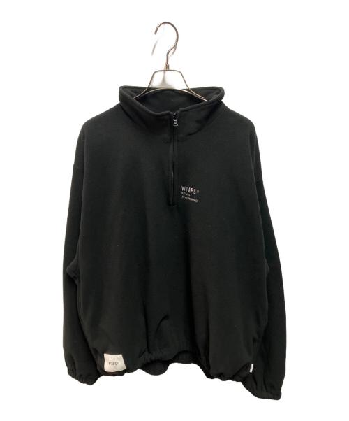 WTAPS（ダブルタップス）WTAPS (ダブルタップス) DEPST SWEATER POLY FORTLESS ブラック サイズ:04の古着・服飾アイテム