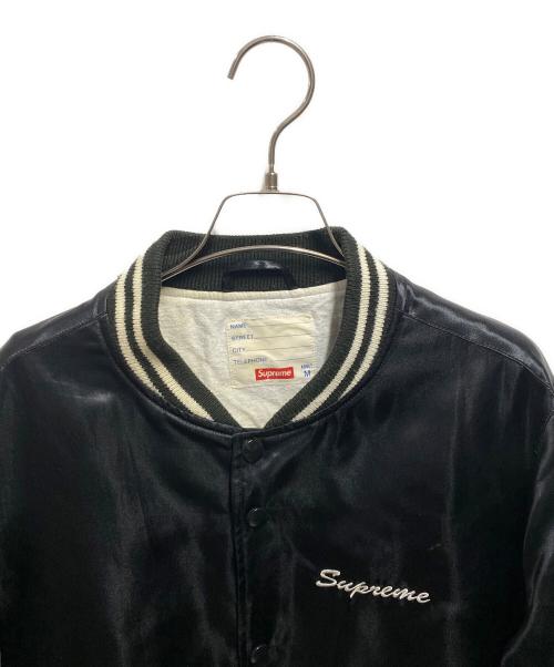 SUPREME（シュプリーム）SUPREME (シュプリーム) Satin Club Jacket ブラック サイズ:Ｍの古着・服飾アイテム