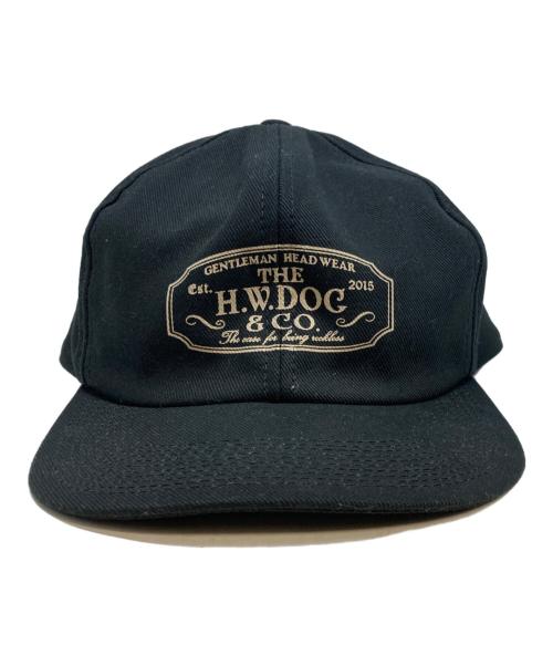 THE H.W.DOG&CO.（エイチダブリュードッグアンドコー）THE H.W.DOG&CO. (エイチダブリュードッグアンドコー) キャップ ブラックの古着・服飾アイテム