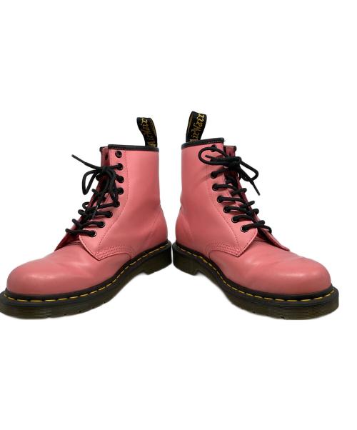 Dr.Martens（ドクターマーチン）Dr.Martens (ドクターマーチン) 8ホールブーツ ピンク サイズ:UK6/25cmの古着・服飾アイテム