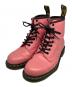 Dr.Martens（ドクターマーチン）の古着「8ホールブーツ」｜ピンク