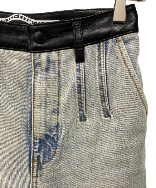 ALEXANDER WANG（アレキサンダー・ワン）ALEXANDER WANG (アレキサンダー・ワン) デニムパンツ インディゴ サイズ:24の古着・服飾アイテム