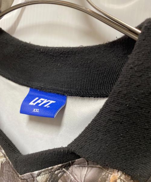 LFYT（エルエフワイティー）LFYT (エルエフワイティー) EMBLEM SOCCER JERSEY ブラック サイズ:ＸＸＬの古着・服飾アイテム