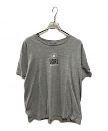 POLO JEANS（ポロジーンズ）の古着「00's 両面プリントTシャツ」｜グレー