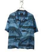 stussyステューシー）の古着「island shirt」｜ブルー
