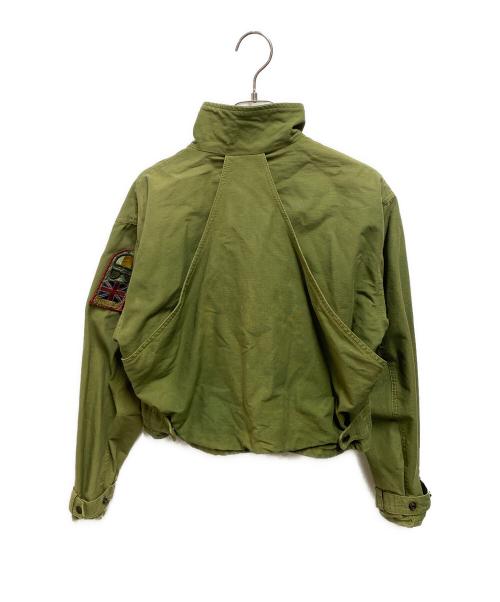 harold'sgear（ハロルズギア）harold'sgear (ハロルズギア) ショート丈フィッシングジャケット グリーン サイズ:Ｍの古着・服飾アイテム