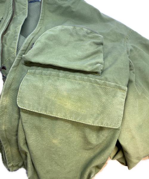 harold'sgear（ハロルズギア）harold'sgear (ハロルズギア) ショート丈フィッシングジャケット グリーン サイズ:Ｍの古着・服飾アイテム