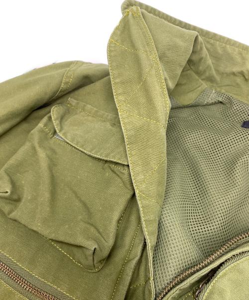 harold'sgear（ハロルズギア）harold'sgear (ハロルズギア) ショート丈フィッシングジャケット グリーン サイズ:Ｍの古着・服飾アイテム