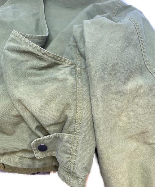 harold'sgear（ハロルズギア）harold'sgear (ハロルズギア) ショート丈フィッシングジャケット グリーン サイズ:Ｍの古着・服飾アイテム