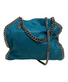STELLA McCARTNEY（ステラマッカートニー）の古着「FALABELLA SHAGGY DEER MINI TOTE」｜ブルー