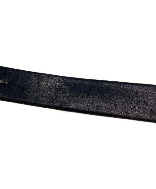 VINTAGE WORKS（ヴィンテージワークス）VINTAGE WORKS (ヴィンテージワークス) Leather belt 7Hole ブラック サイズ:33/34の古着・服飾アイテム