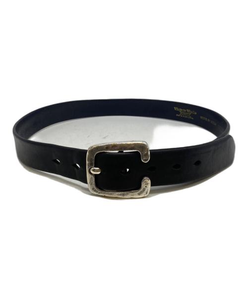VINTAGE WORKS（ヴィンテージワークス）VINTAGE WORKS (ヴィンテージワークス) Leather belt 7Hole ブラック サイズ:33/34の古着・服飾アイテム
