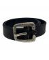 VINTAGE WORKS（ヴィンテージワークス）の古着「Leather belt 7Hole」｜ブラック
