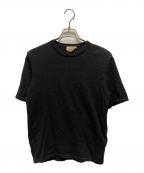 HERMESエルメス）の古着「カシミヤ混半袖ニット」｜ブラック
