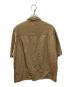 H BEAUTY&YOUTH (エイチ ビューティー&ユース) SQUARE CUTTING SHORT SLEEVE SHIRT ブラウン サイズ:M：4500円