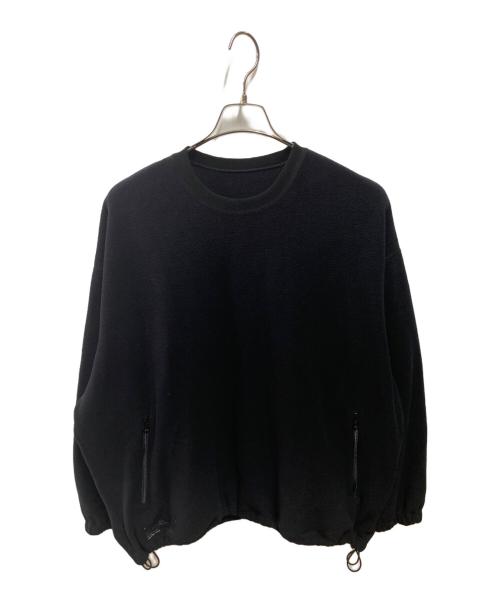 FreshService（フレッシュサービス）FreshService (フレッシュサービス) FIREPLOOF FLEECE CREW NECK PULLOVER ブラック サイズ:FREEの古着・服飾アイテム