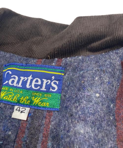 Carter's（カーターズ）Carter's (カーターズ) 70‐80’s ダック地カバーオール ブラウン サイズ:42の古着・服飾アイテム