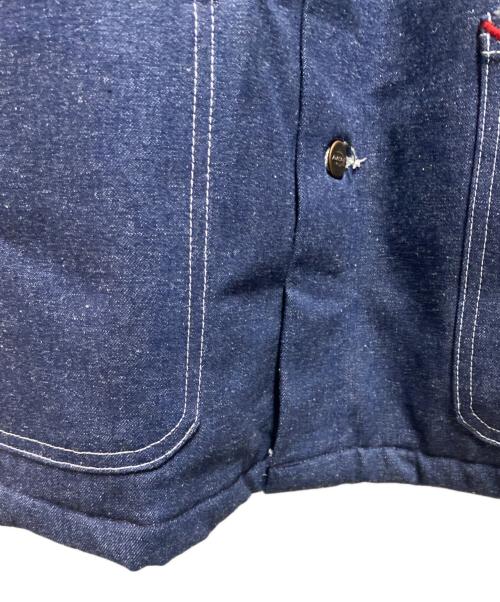 Dickies（ディッキーズ）Dickies (ディッキーズ) 80's デニムカバーオール ブランケット デッドストック インディゴ サイズ:42の古着・服飾アイテム