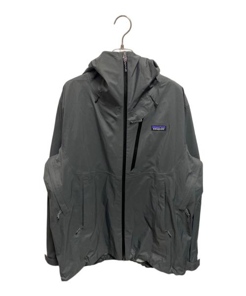 Patagonia（パタゴニア）Patagonia (パタゴニア) グラナイト・クレスト・レイン・ジャケット　マウンテンパーカー グレー サイズ:Lの古着・服飾アイテム