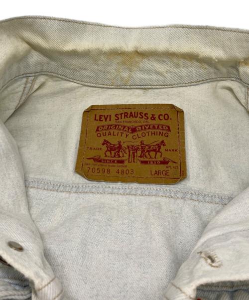 LEVI'S（リーバイス）LEVI'S (リーバイス) 90's 70598デニムジャケット ブルー サイズ:Ｌの古着・服飾アイテム