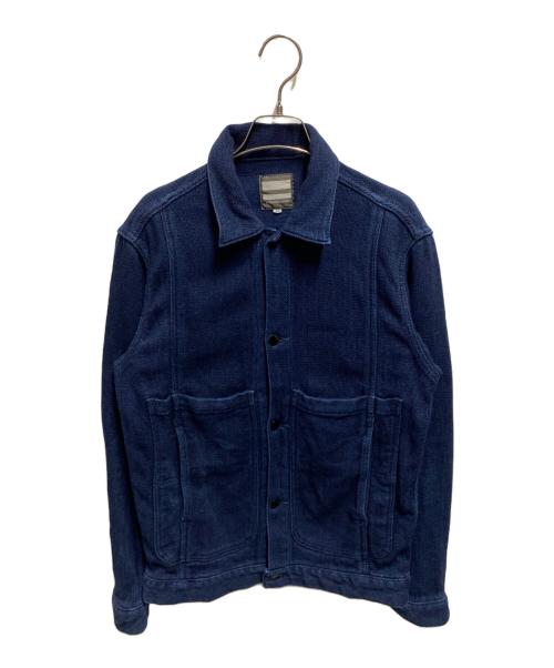MOMOTARO JEANS（桃太郎ジーンズ）MOMOTARO JEANS (桃太郎ジーンズ) 刺し子ジャケット インディゴ サイズ:40の古着・服飾アイテム