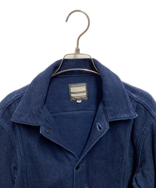 MOMOTARO JEANS（桃太郎ジーンズ）MOMOTARO JEANS (桃太郎ジーンズ) 刺し子ジャケット インディゴ サイズ:40の古着・服飾アイテム