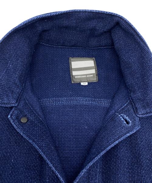 MOMOTARO JEANS（桃太郎ジーンズ）MOMOTARO JEANS (桃太郎ジーンズ) 刺し子ジャケット インディゴ サイズ:40の古着・服飾アイテム