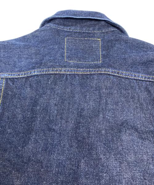 MOMOTARO JEANS（桃太郎ジーンズ）MOMOTARO JEANS (桃太郎ジーンズ) 出陣 3rdダブルポケットジャケット インディゴ サイズ:38の古着・服飾アイテム