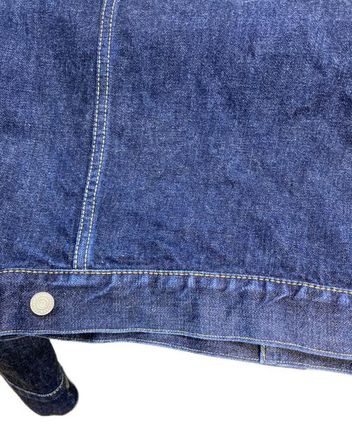 MOMOTARO JEANS（桃太郎ジーンズ）MOMOTARO JEANS (桃太郎ジーンズ) 出陣 3rdダブルポケットジャケット インディゴ サイズ:38の古着・服飾アイテム
